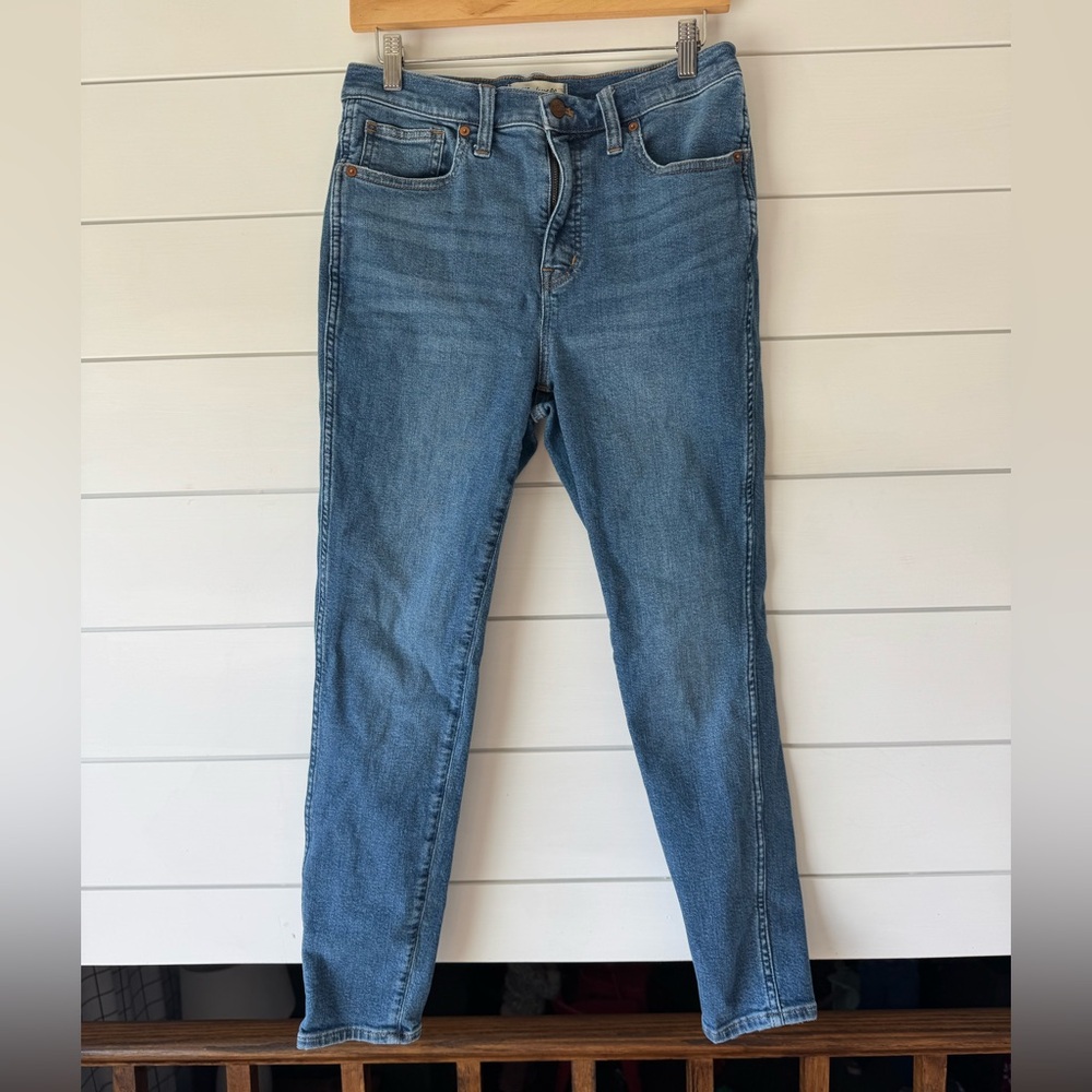 Madewell 10” high rise skinny jeans!
